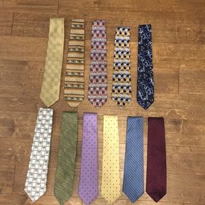 Designer tie collection